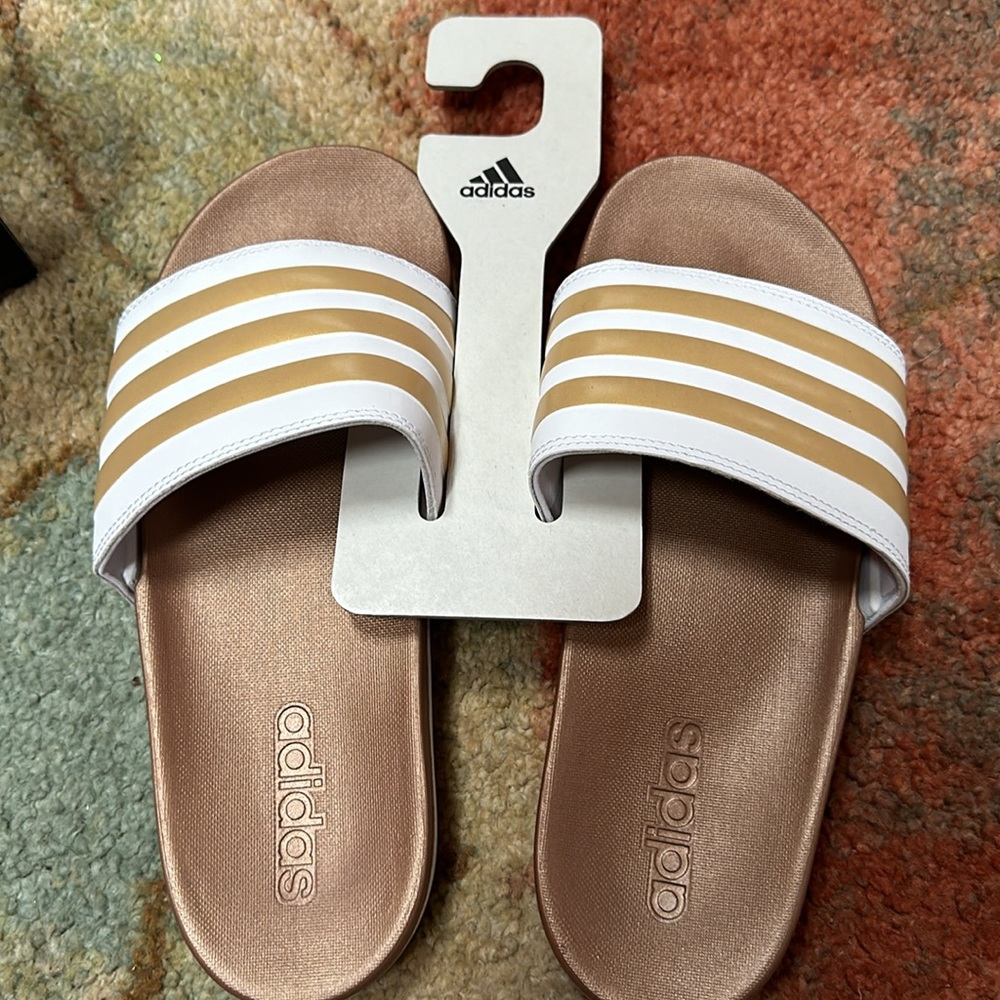 Addidas Adilette Comfort Slides - Picture 3 of 4